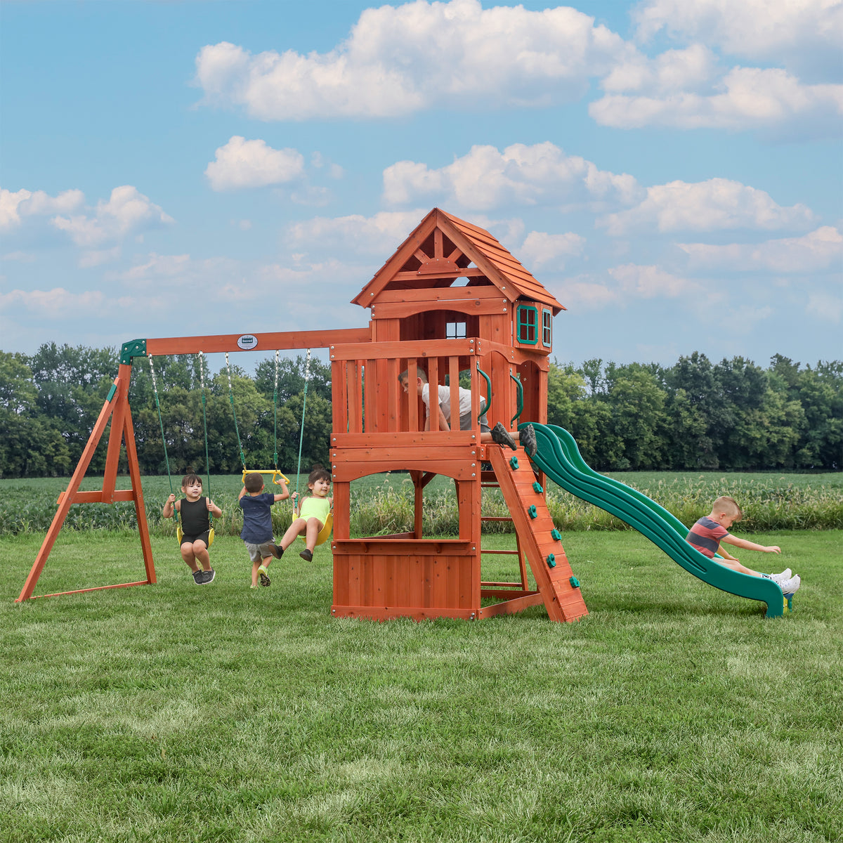 Atlantis Play Centre Swing Set